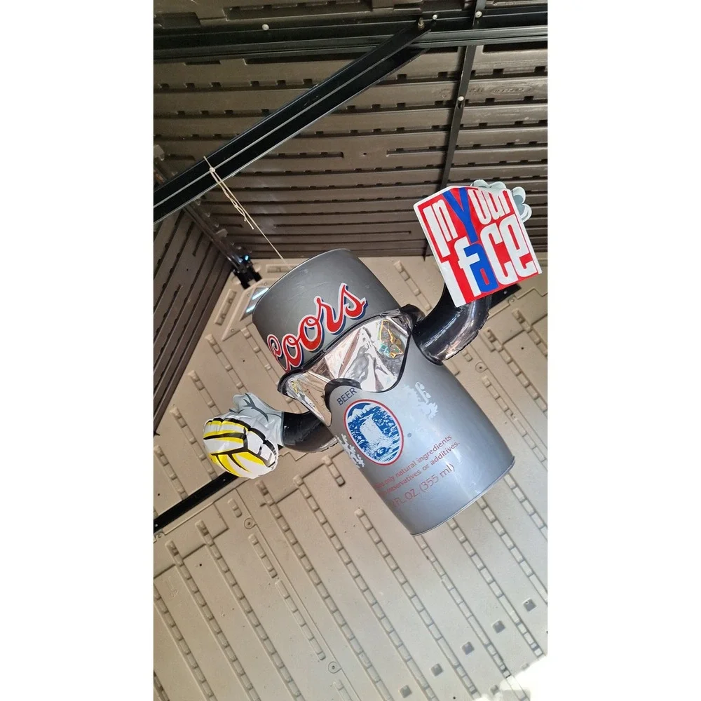 Vintage 1994 Coors Light Beer Inflatable Man Cave Bar Decor Volleyball 18in